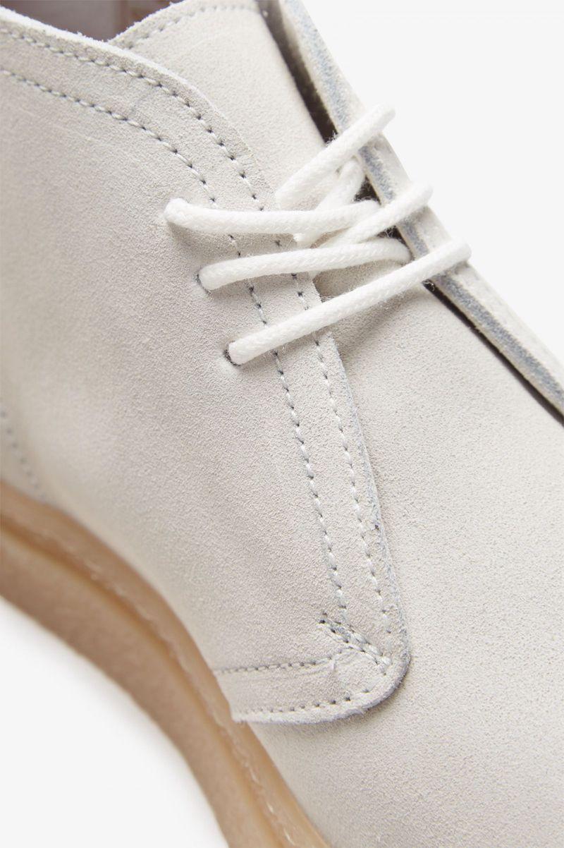 White Fred Perry Hawley Women's Shoes | PH 1851WNBY